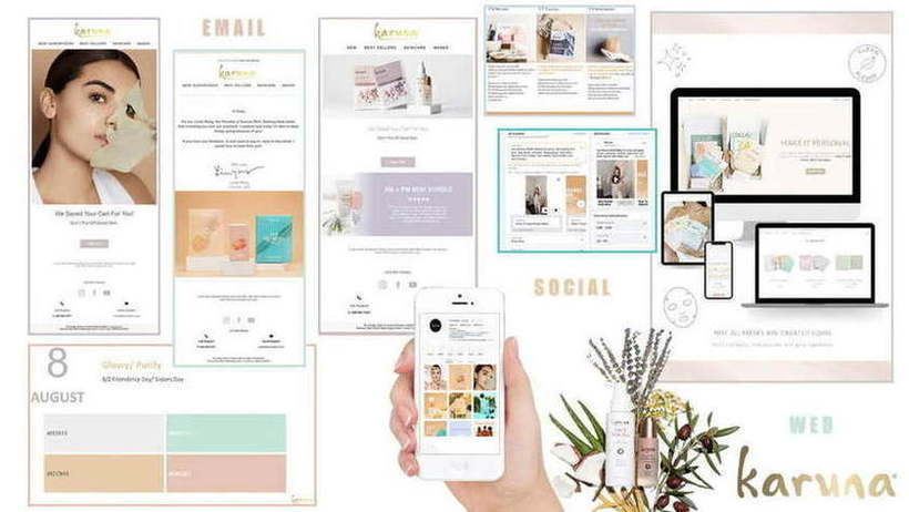 Karuna Skin — Email, social and web