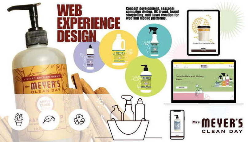 Mrs. Meyer's Clean Day — Web experience design