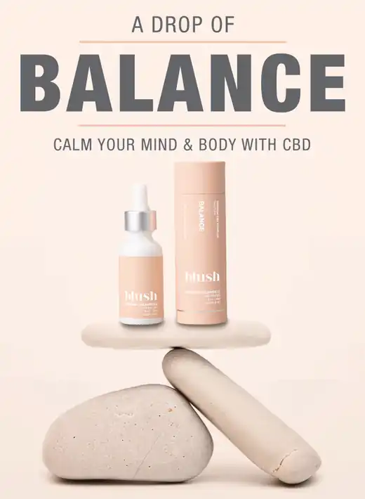 Blush — “A drop of Balance” — social motion