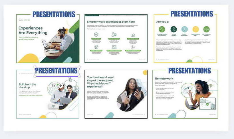 Cisco Meraki — Executive decks across five audiences