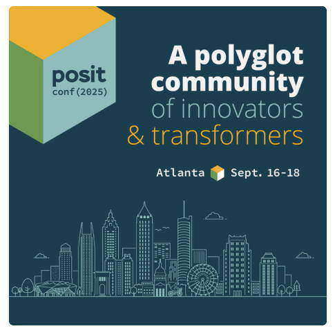 posit::conf 2025 — “A polyglot community of innovators & transformers”