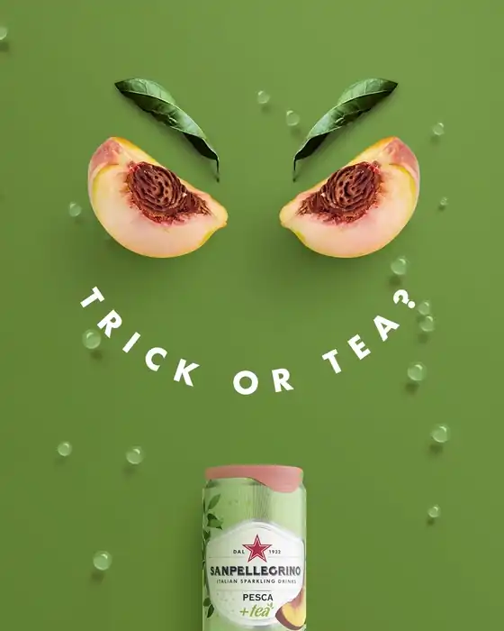 Sanpellegrino — “Trick or Tea?” — the Halloween idea, in motion